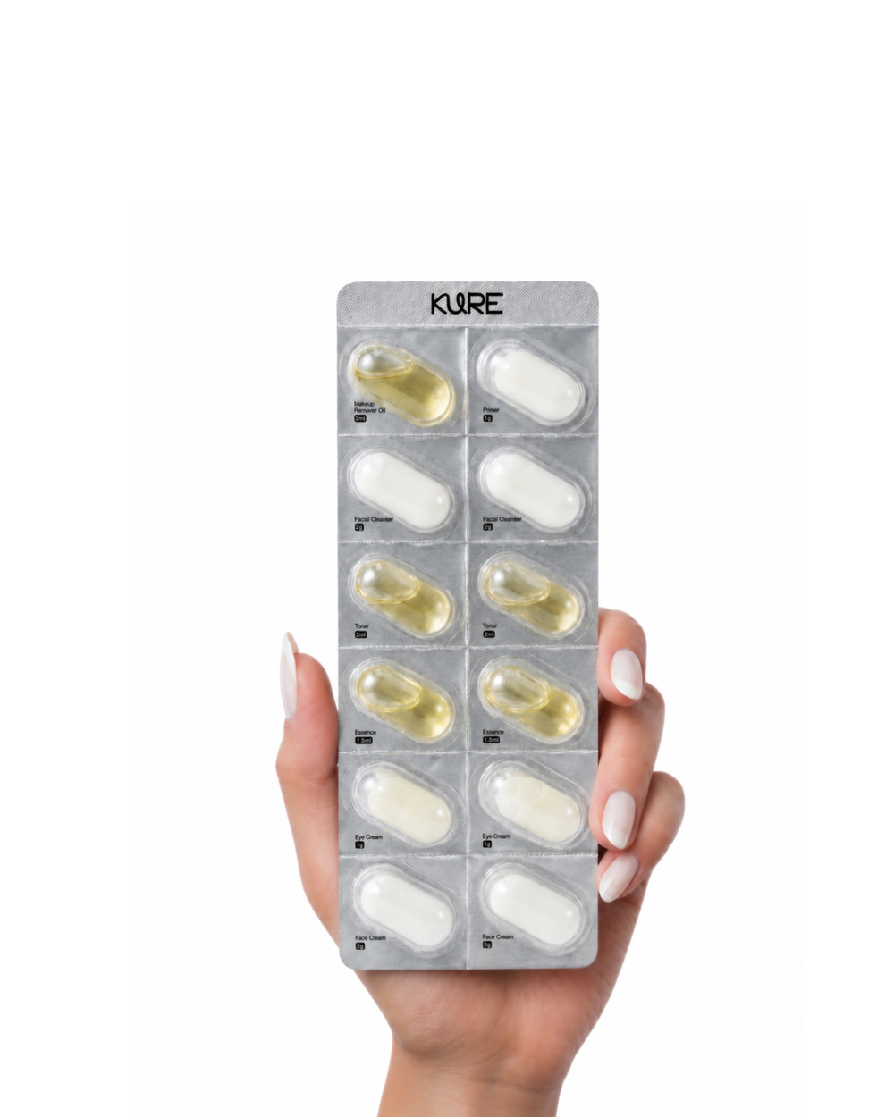 KURE Essential Routine - Your nomadic skincare in capsules
